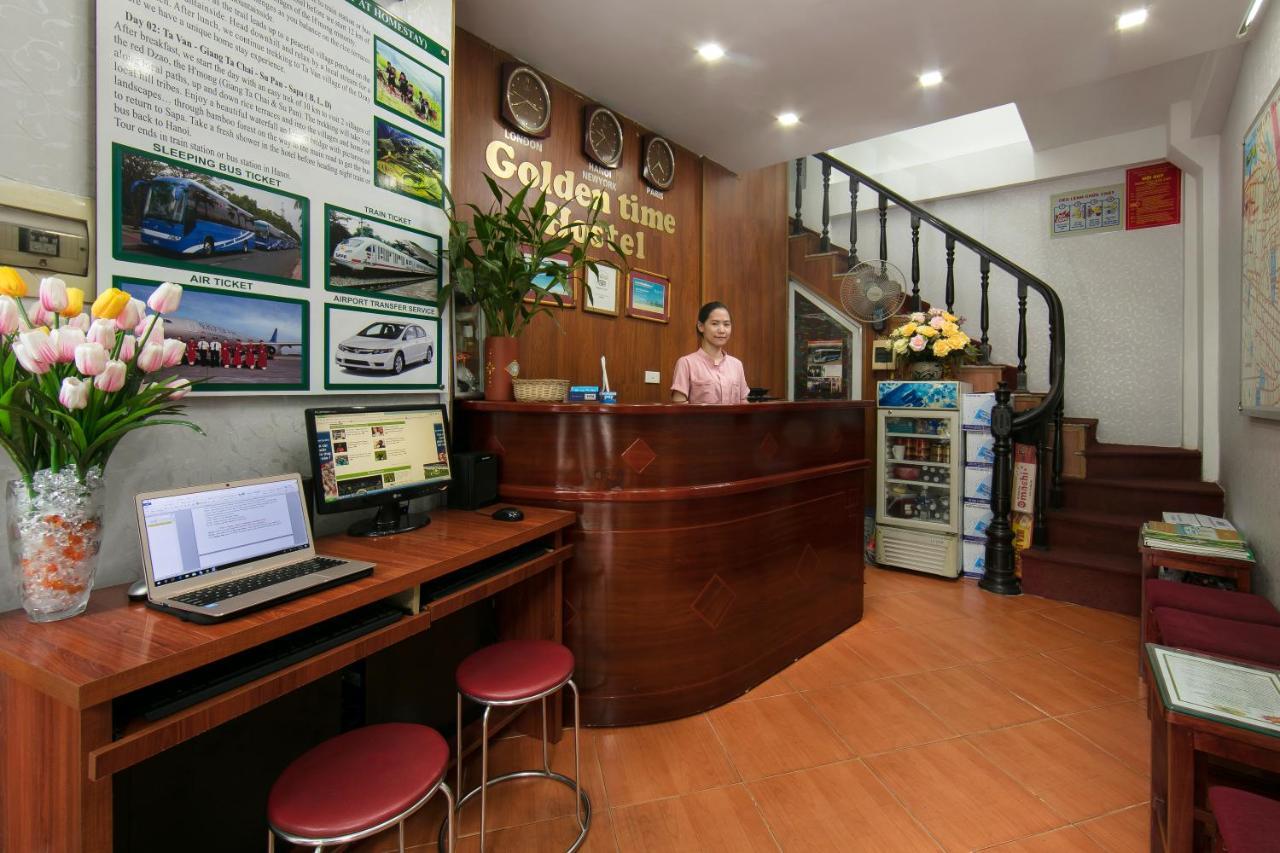 Golden Time Hostel Hanoj Exteriér fotografie